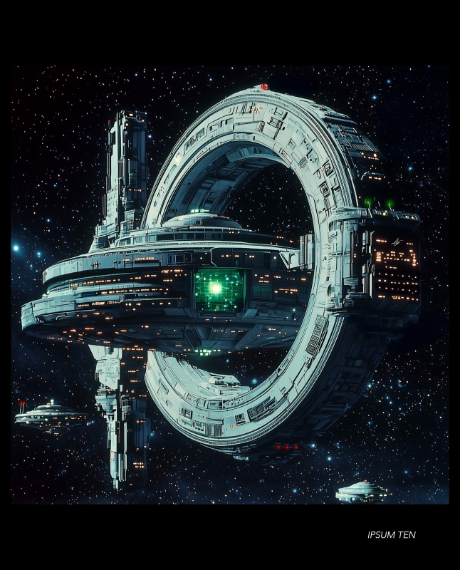 Ipsum Ten by artist Curtis Kolbrenner